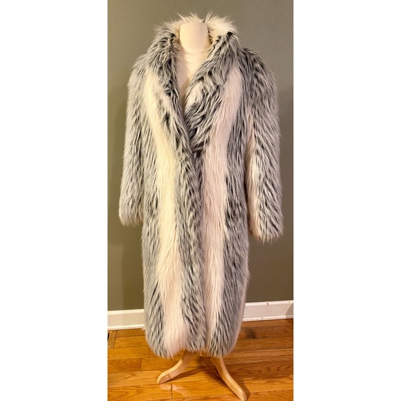 Vintage Donnybrook Faux Fur Full Length Coat - Picture 3 of 8